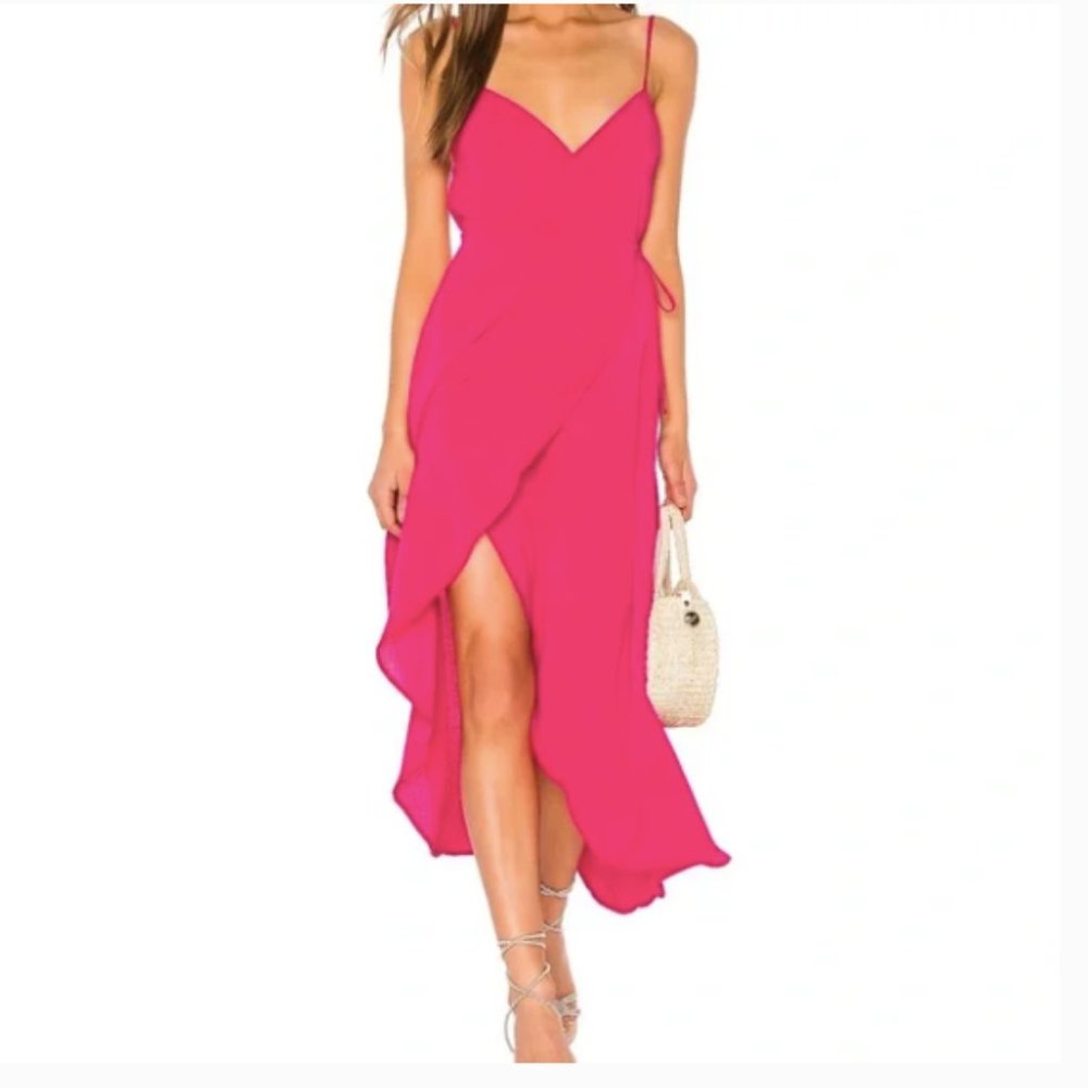 Show Me Your MuMu Wrap Dress